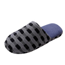 Load image into Gallery viewer, Winter Men Indoor Home Shoes Faux Fur Warm Slippers